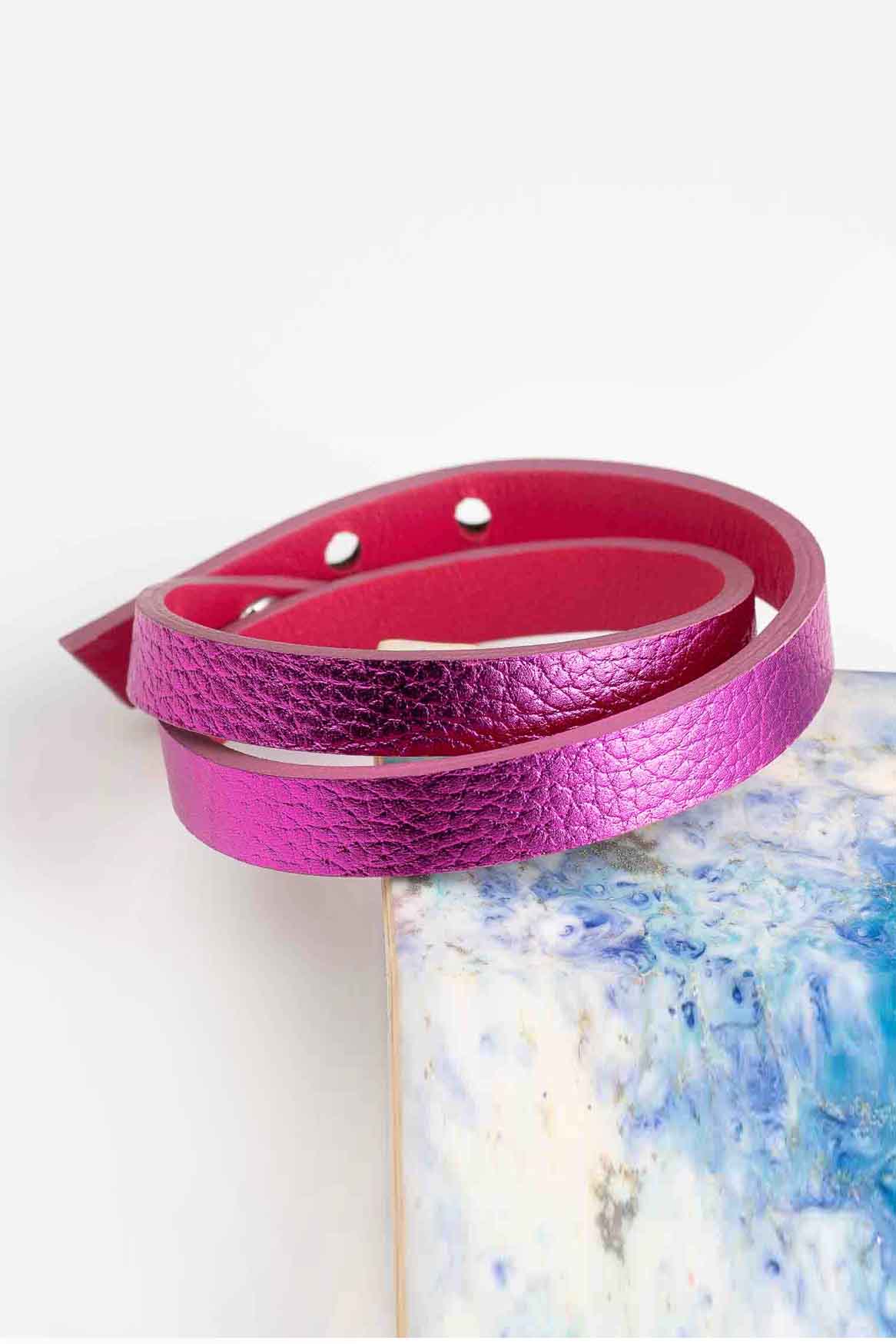 BASIC ▪ metál fukszia ▪ karpánt